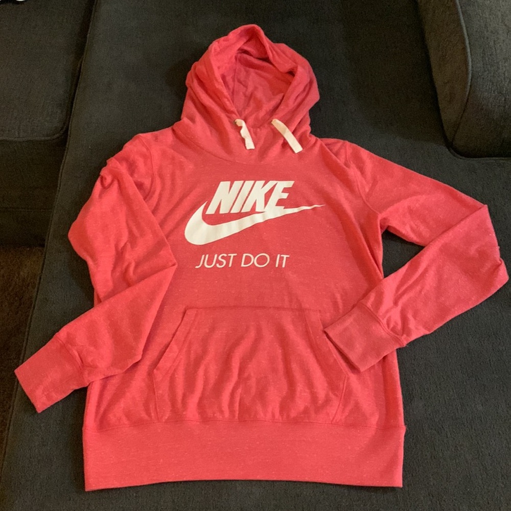 Nike Heathered Melon Lightweight Pullover Size Large